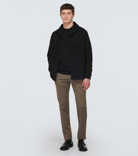 Zegna Wool and cotton overshirt