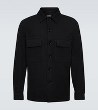 Zegna Wool and cotton overshirt