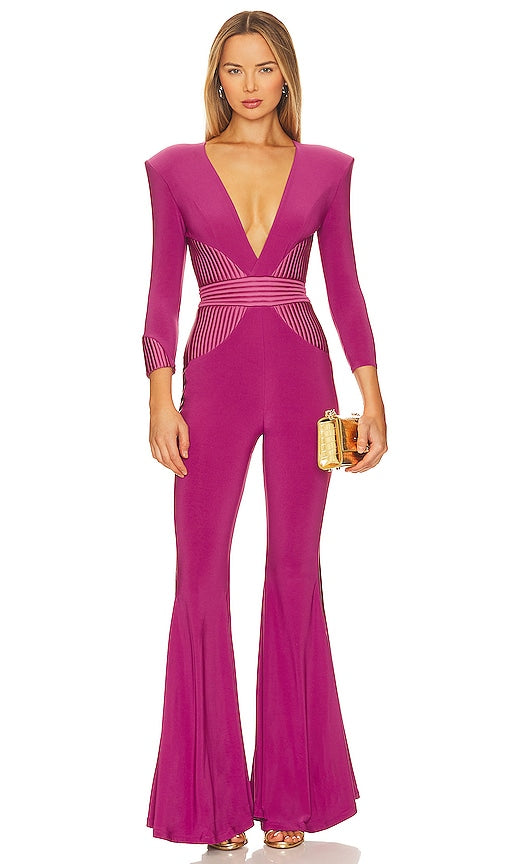 Zhivago Secret Jumpsuit in Fuchsia - Combinaison Zhivago Secret en fuchsia - Zivago Secret 紫红色连衣裤 - Schiwago-Geheimoverall in Fuchsia - Zhivago 시크릿 점프수트 - Tuta segreta di Zivago in fucsia