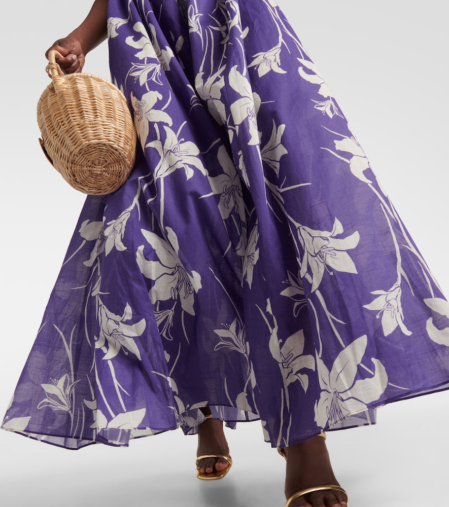 Zimmermann Acadian floral cotton maxi dress