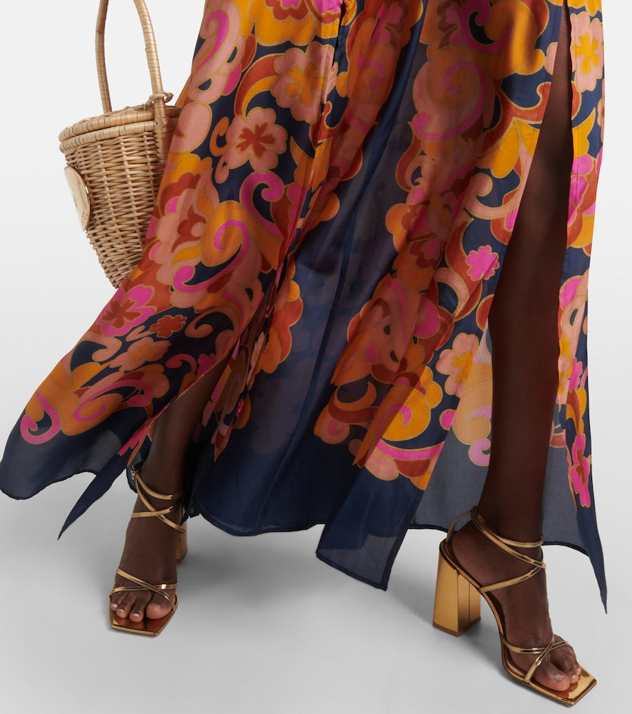 Zimmermann Acadian printed silk maxi dress