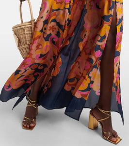 Zimmermann Acadian printed silk maxi dress