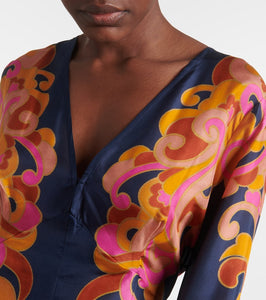 Zimmermann Acadian printed silk maxi dress
