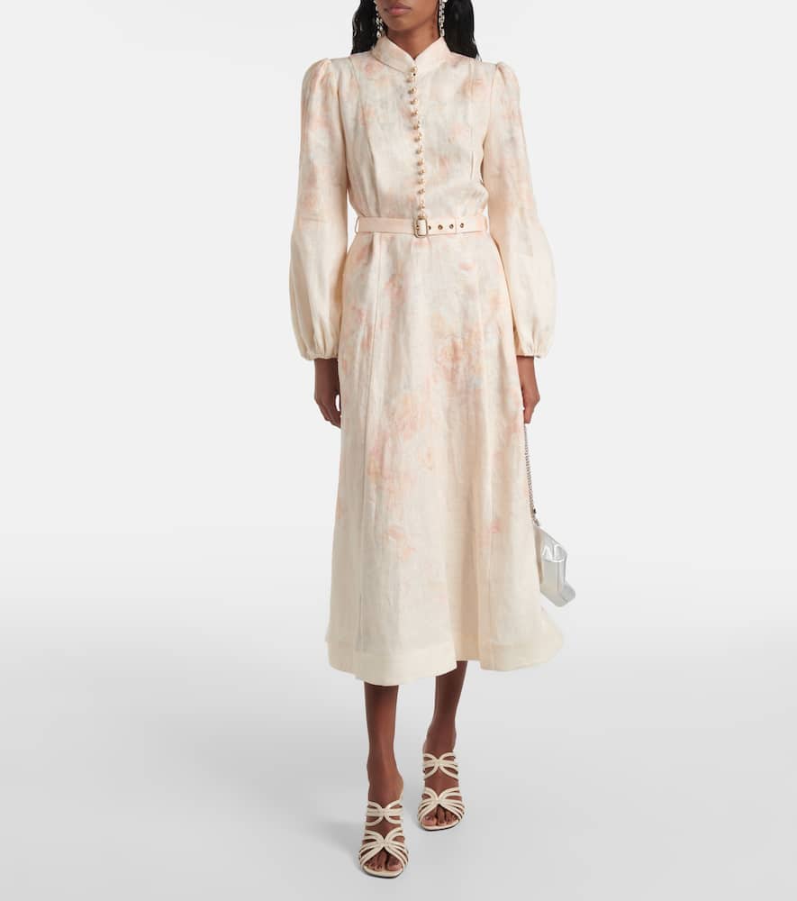 Zimmermann Aura 85 leather mules