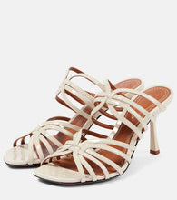 Zimmermann Aura 85 leather mules