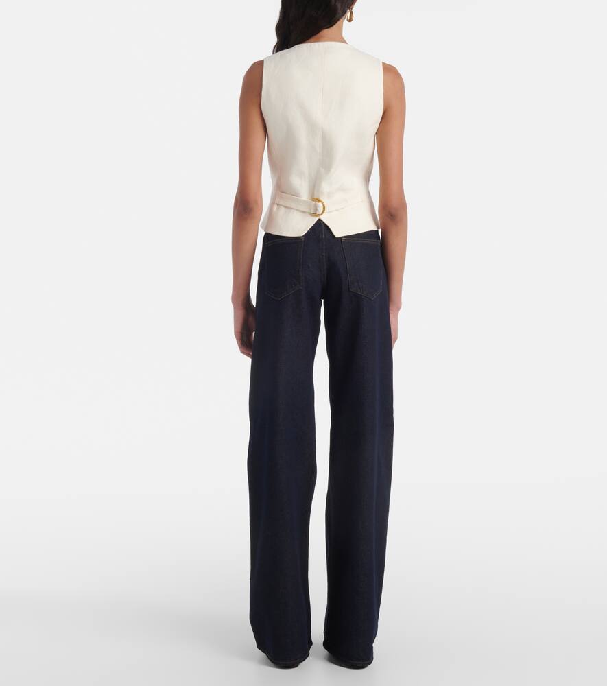 Zimmermann Crush linen vest