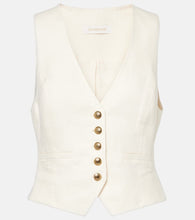 Zimmermann Crush linen vest
