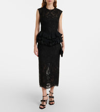 Zimmermann Crush ruffled lace midi dress