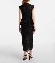 Zimmermann Crush ruffled lace midi dress