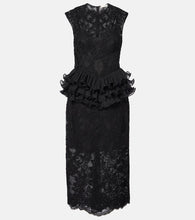 Zimmermann Crush ruffled lace midi dress