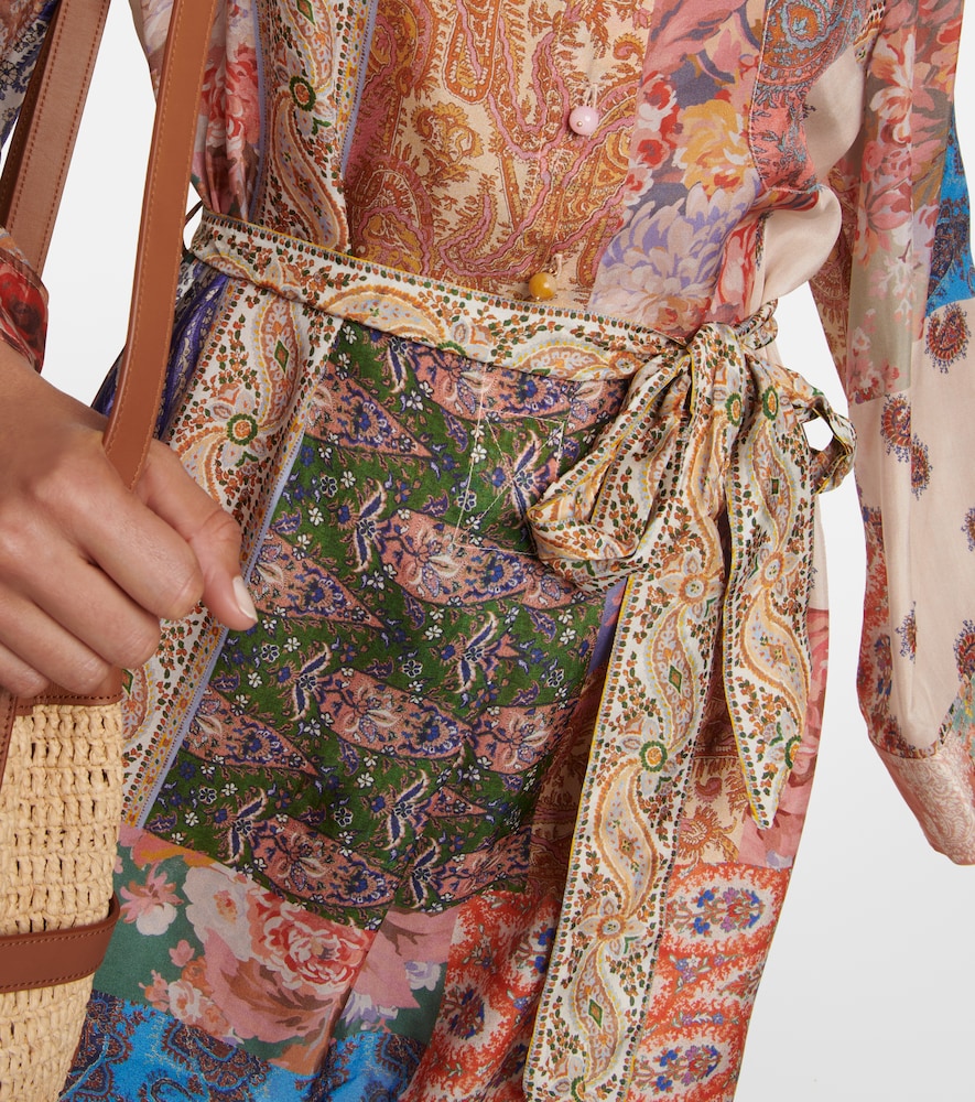 Zimmermann Devi printed silk midi dress