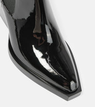 Zimmermann Drew patent leather ankle boots