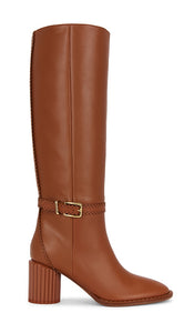 Zimmermann Eddie Boot in Cognac | Pecan Heeled Boots for Women