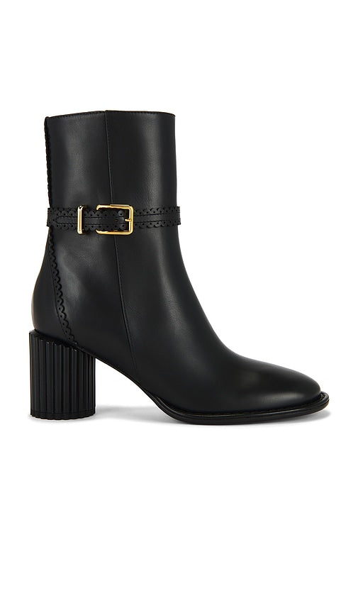 Zimmermann Eddie Low Boot in Black | Black Black Boots for Women