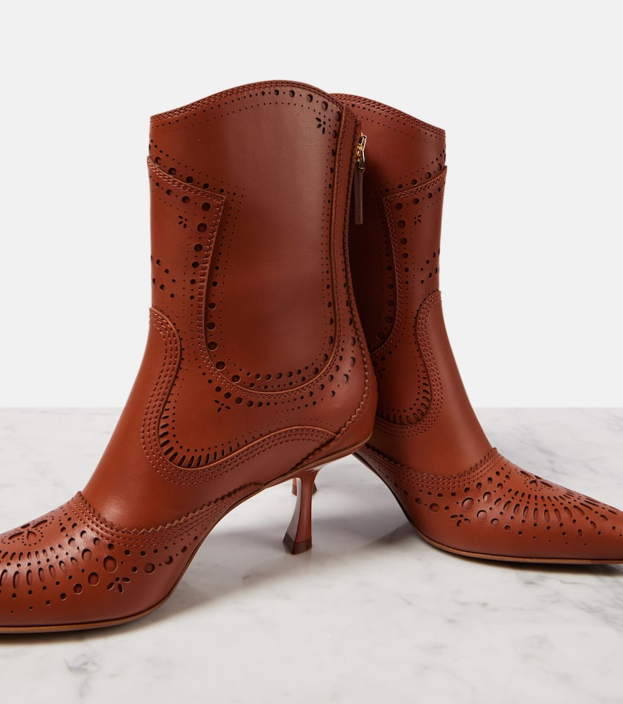Zimmermann Eliot 65 leather ankle boots