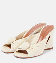 Zimmermann Gleam 85 leather mules