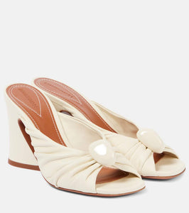 Zimmermann Gleam 85 leather mules