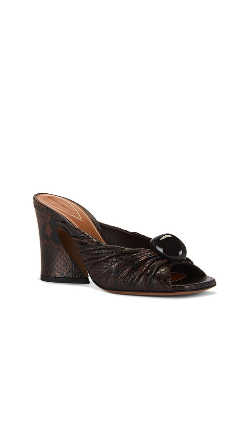 Zimmermann Gleam Mule in Chocolate