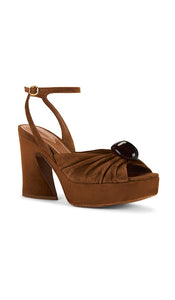 Zimmermann Gleam Sandal in Cognac