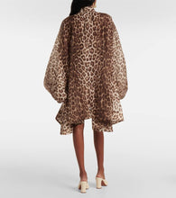 Zimmermann Illustration Billow linen and silk minidress