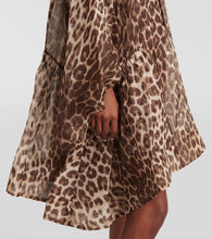 Zimmermann Illustration Billow linen and silk minidress