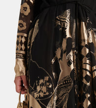 Zimmermann Illustration Otto printed gown