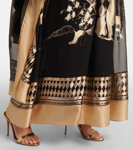 Zimmermann Illustration Otto printed gown