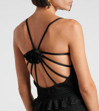 Zimmermann Illustration ruffled knitted maxi dress