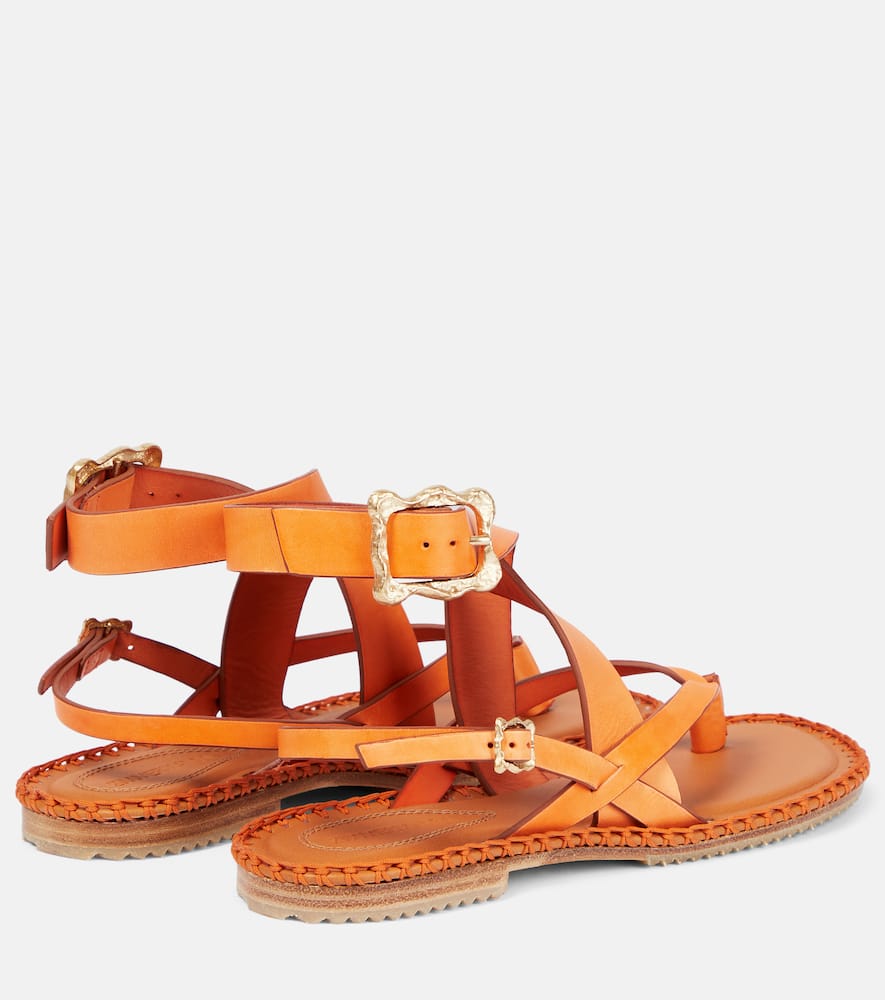 Zimmermann Leather thong sandals