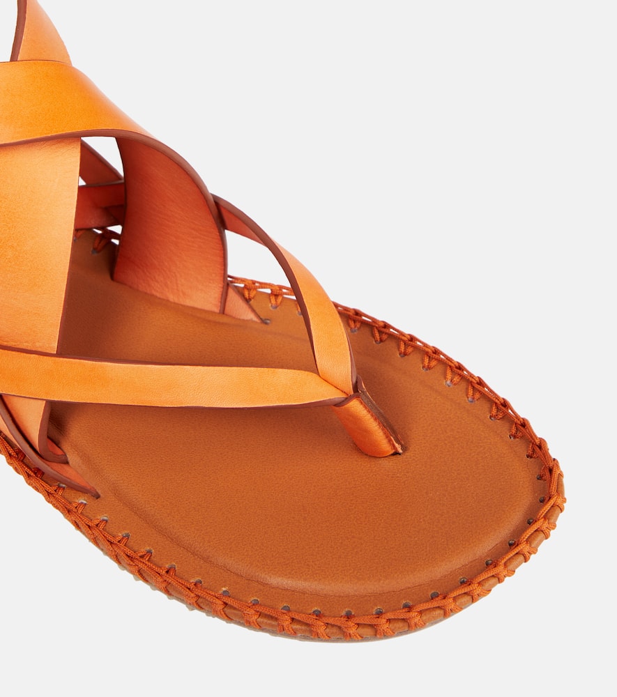 Zimmermann Leather thong sandals
