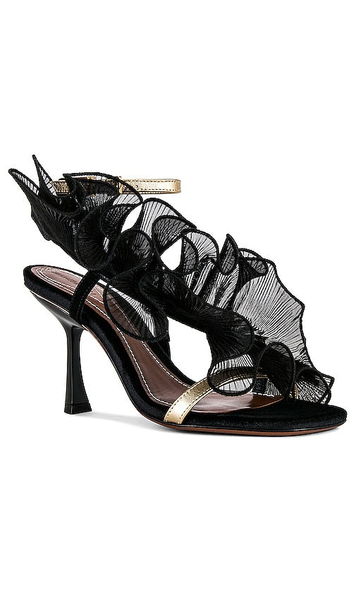 Zimmermann Loie Sandals in Black