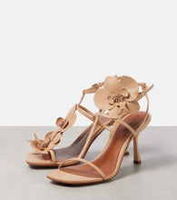 Zimmermann Orchid 85 leather sandals