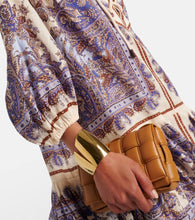 Zimmermann Ottie Eyelet paisley linen minidress