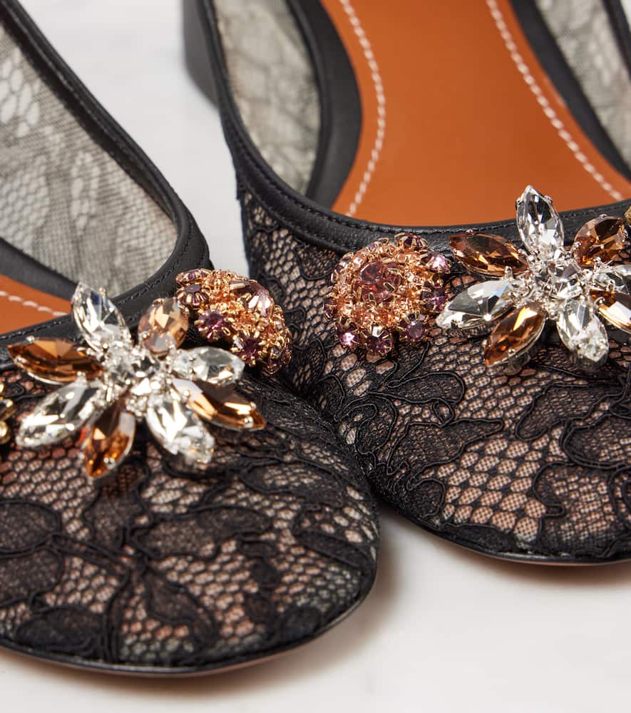 Zimmermann Pixie 50 leather Mary Jane pumps