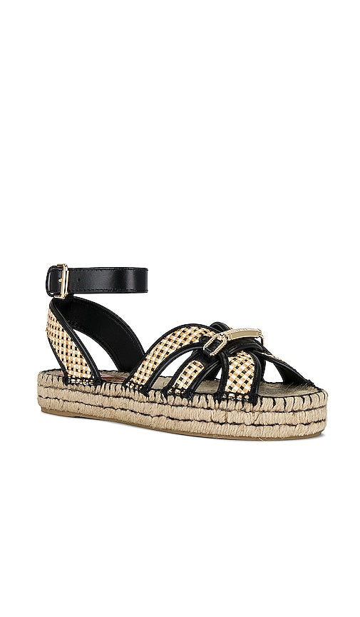 Zimmermann Prisma Platform Sandal in Black