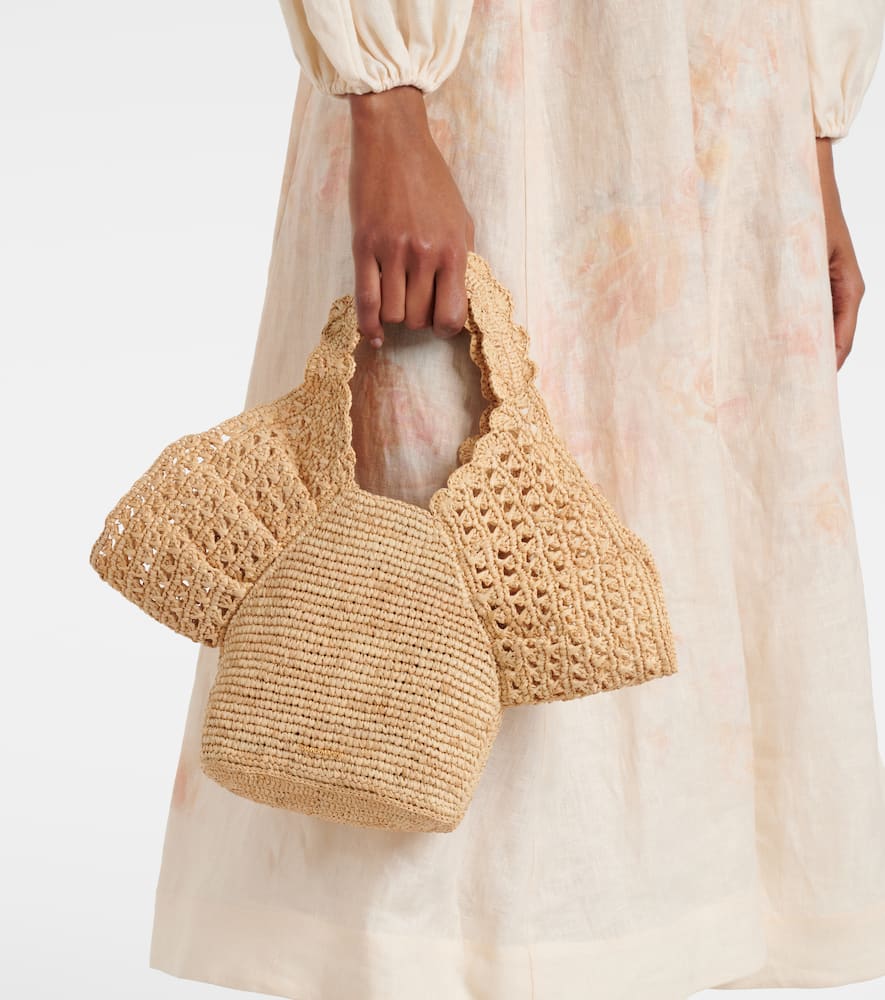 Zimmermann Raffia bucket bag