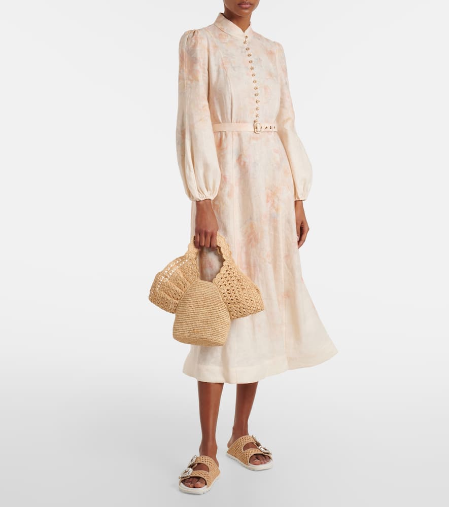Zimmermann Raffia bucket bag