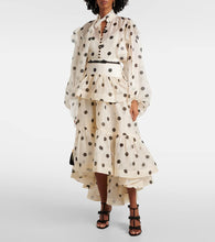 Zimmermann Tux 85 bow-detail satin sandals