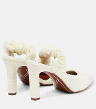 Zimmermann Twisted Towel 85 slingback sandals