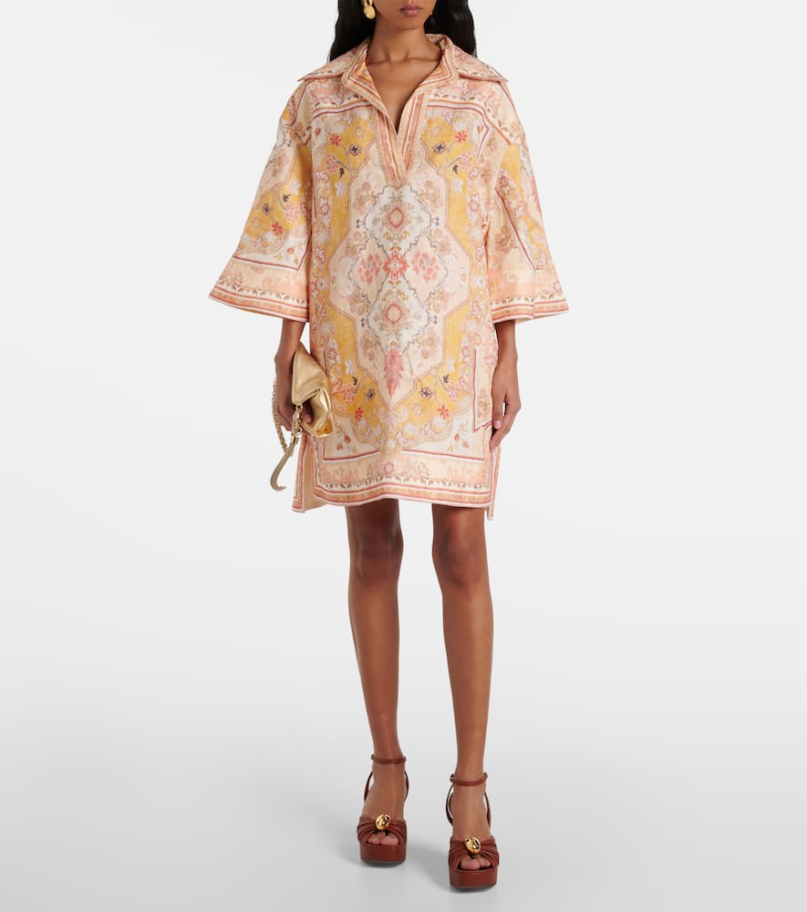 Zimmermann Wylie printed linen tunic