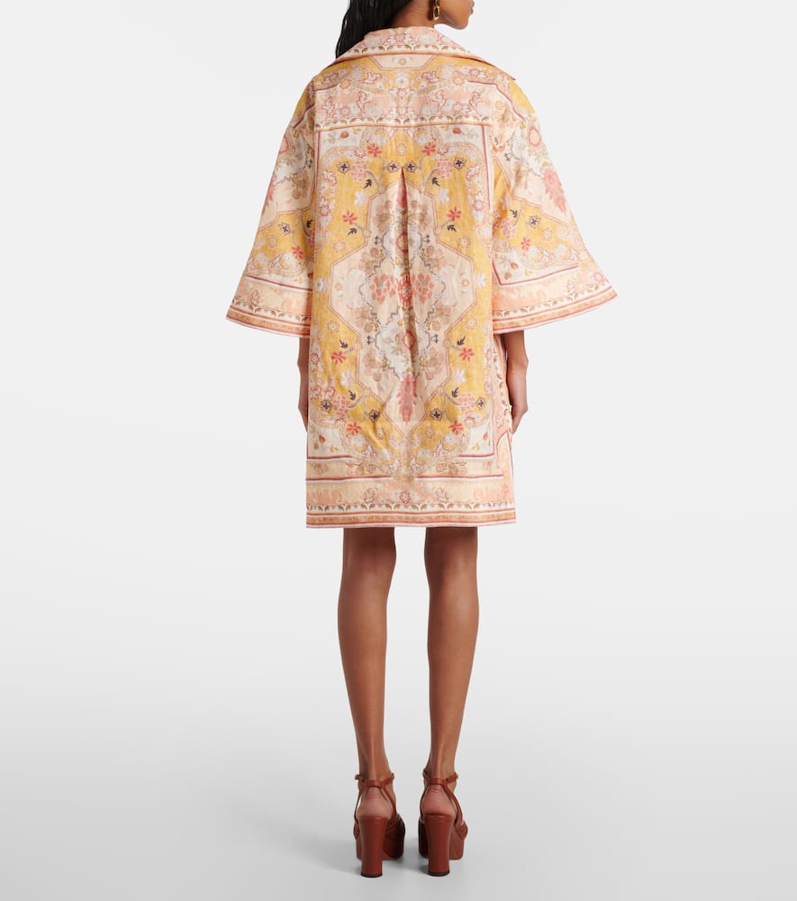 Zimmermann Wylie printed linen tunic