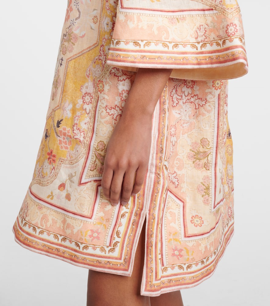 Zimmermann Wylie printed linen tunic