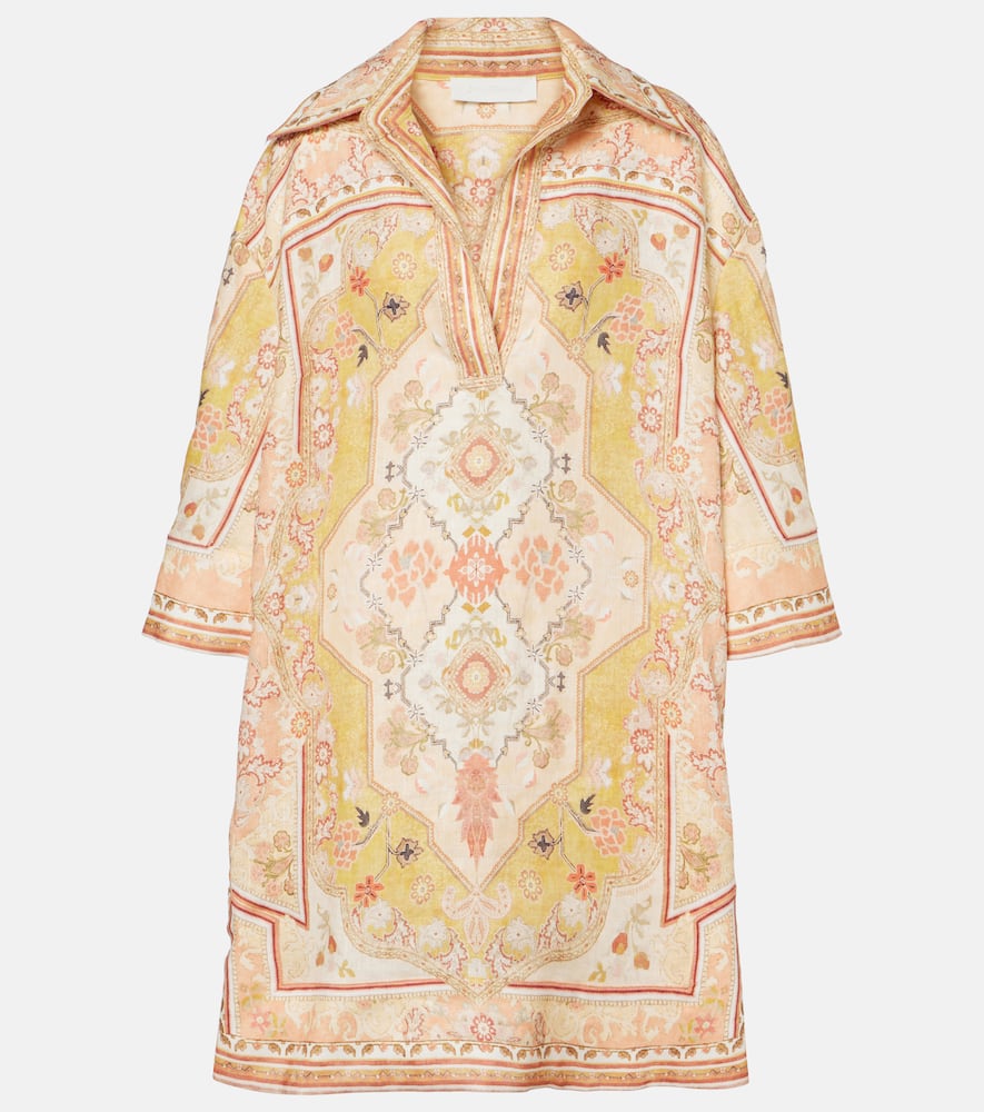 Zimmermann Wylie printed linen tunic