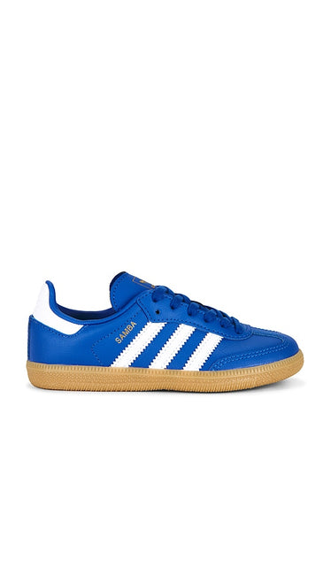 adidas Originals Kids Samba Og Sneaker in Royal | Blue  White & Gum Shoes for Women
