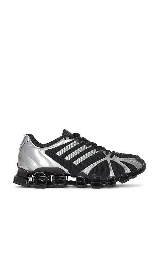 adidas Originals Mega Ghostride in Black | Core Black  Iron Metallic & Core Black Athletic Sneakers for Women