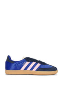 adidas Originals Samba OG in Blue | Lucid Blue  Night Indigo & Gum 3 Low Top Sneakers for Women