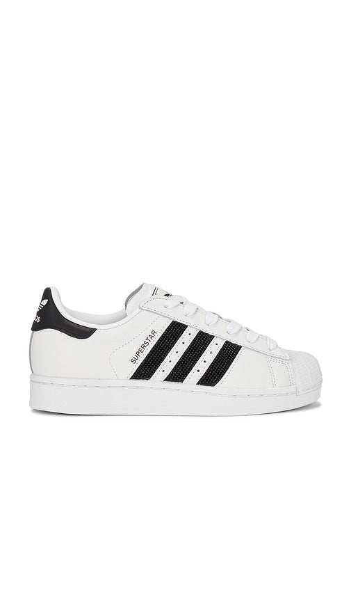 adidas Originals Superstar II in White | Footwear White & Core Black Low Top Sneakers for Women