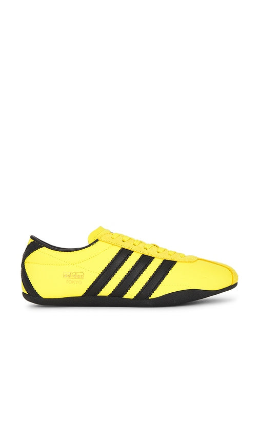 adidas Originals Tokyo in Yellow | Pure Sulfur  Dark Brown & Gold Metallic Low Top Sneakers for Women