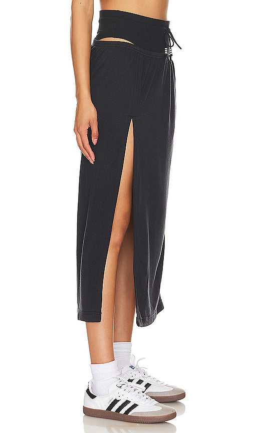 adidas by Rui Zhou Midi Skirt in Black