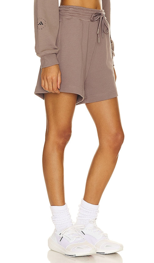 adidas by Stella McCartney Truecasuals Terry Short in Taupe